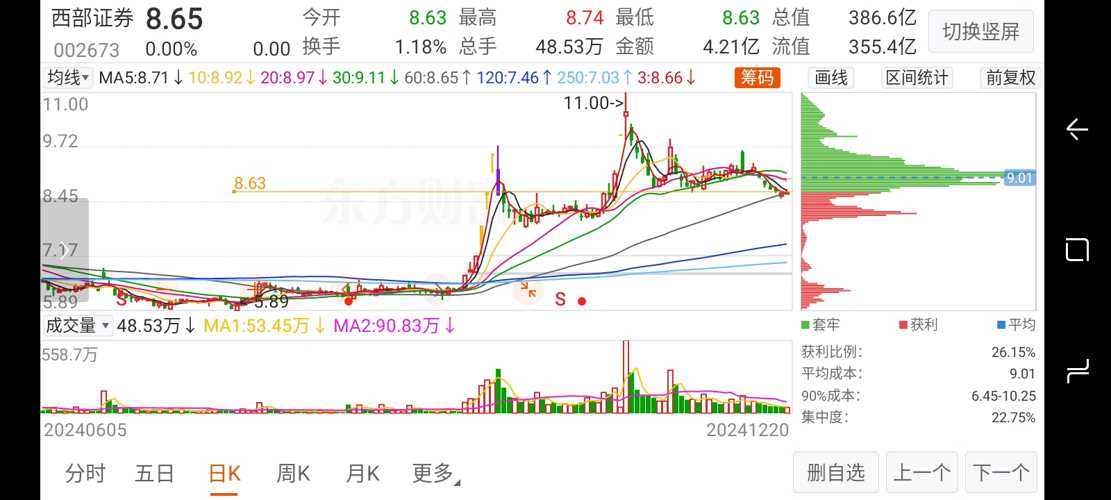 西部证券股票，潜力与挑战并存的投资选择