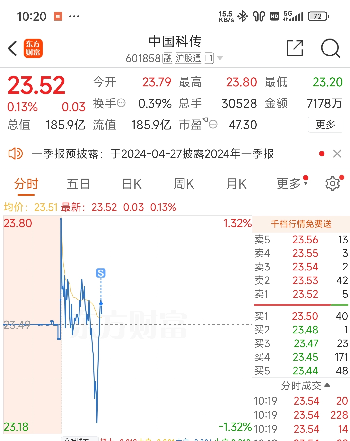 中国科培股息率彰显吸引力，维持买入评级展望