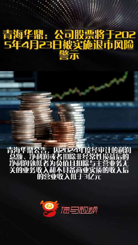 公司股票4月22日起实施退市风险警示，市场震荡下的企业警钟