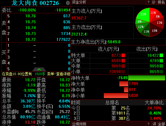 龙大肉食股票的投资价值解析