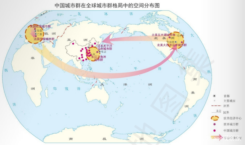 中国在世界经济版图中日益凸显的核心地位