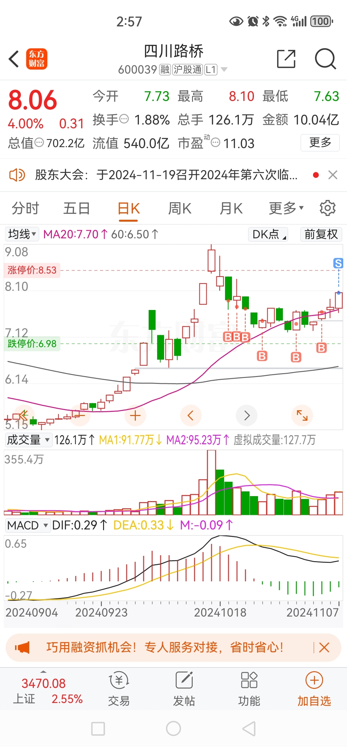 四川路桥股票，稳健增长与未来展望的深度剖析