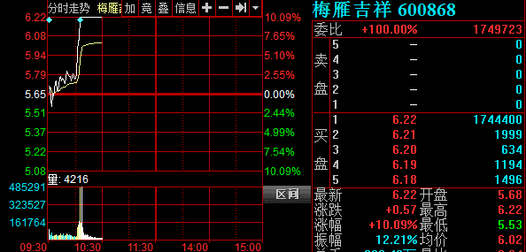 梅雁吉祥股票分析