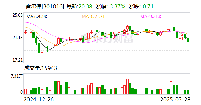 雷尔伟股票，投资潜力与市场前景分析