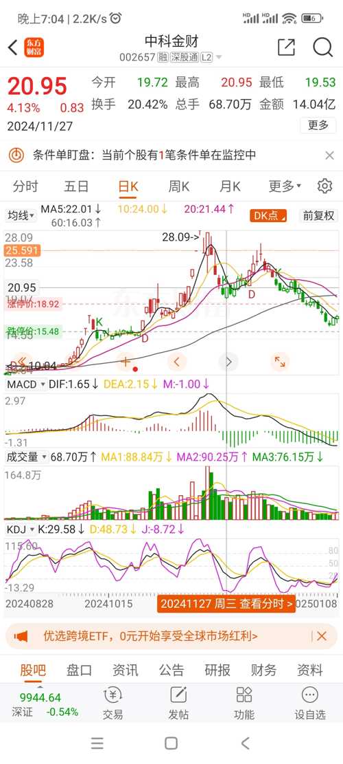 探索中财股票，投资潜力与市场动态的深度剖析