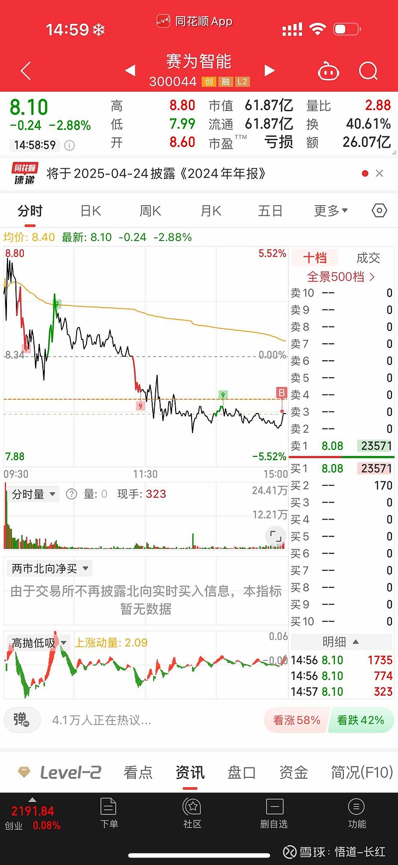 赛为智能股票，科技与资本的双重驱动