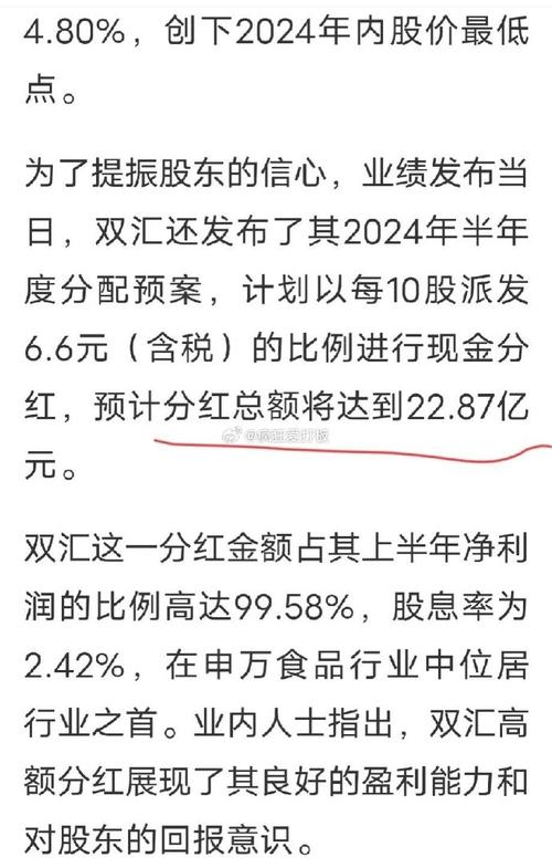双汇发展股票股吧，深度剖析与投资策略