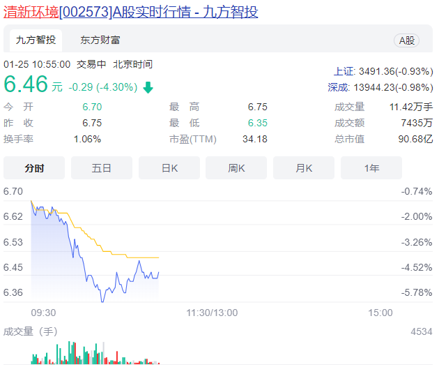 清新环境股票，股市新风口，投资者的关注焦点