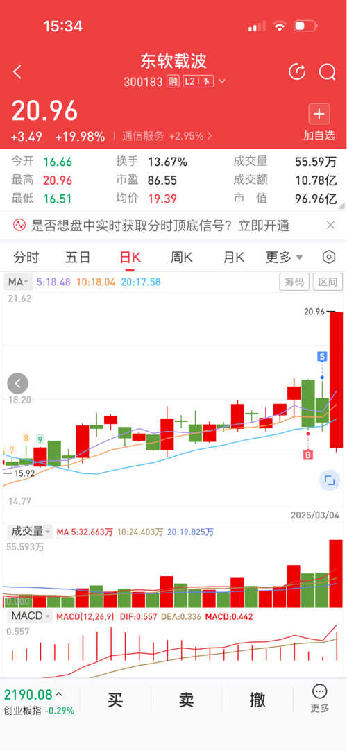 东软载波股票，深度解析与前景展望