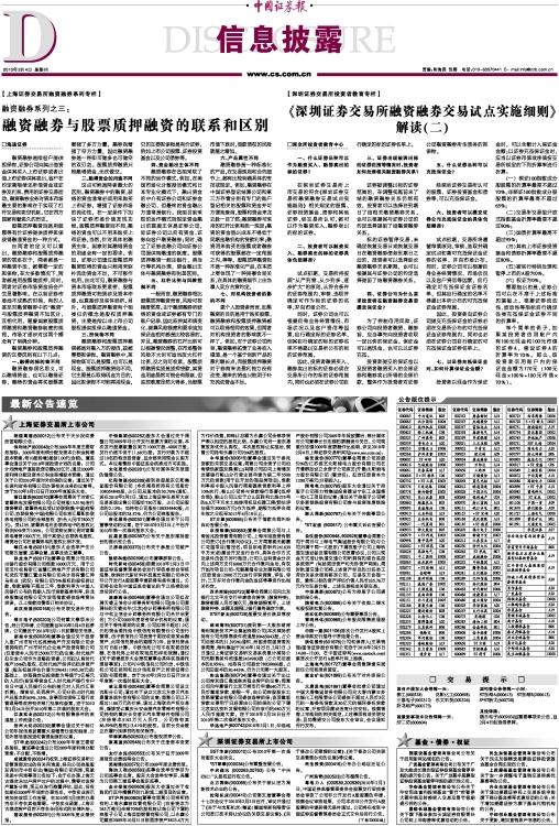 融资融券交易试点实施细则，深化市场机制，促进资本高效流动