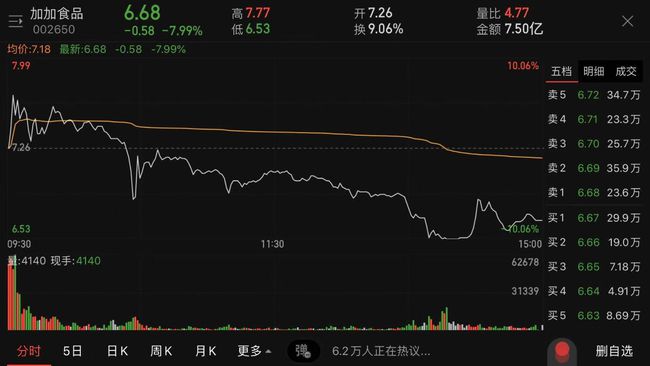 加加食品股票，市场动态与投资价值分析