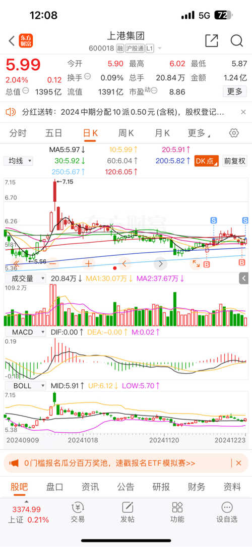 上港集团股票走势深度解析，市场动态、影响因素与未来展望