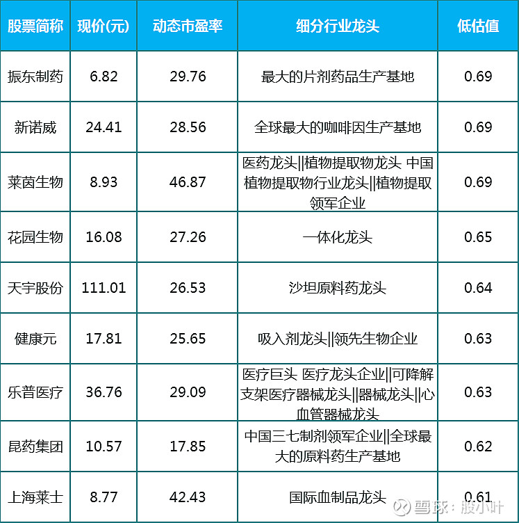 医药行业龙头股票，稳健增长与未来展望