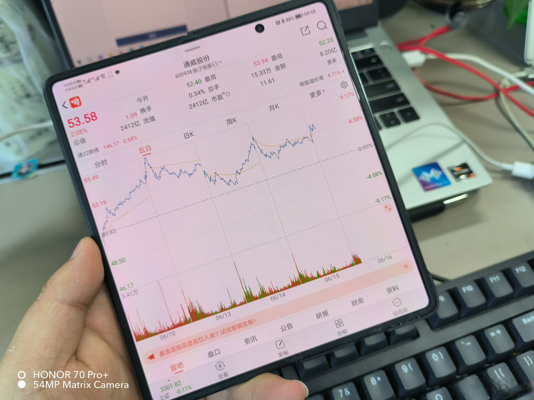 小米折叠屏手机与炒股软件的完美融合，重塑移动投资新体验