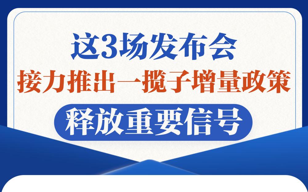财政部新策频出，一揽子增量政策举措助力股市重拾升势