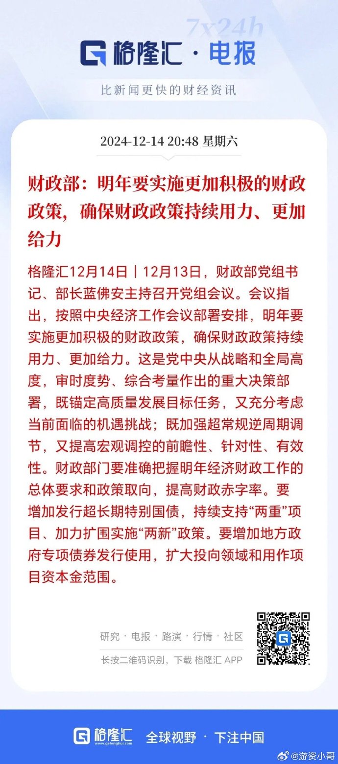 明年政策力度或超今年，深度解析与展望