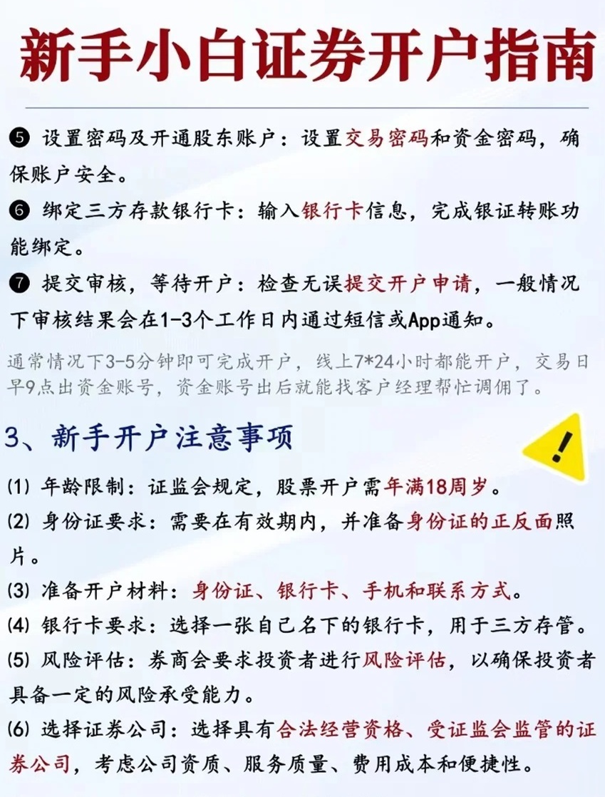 股票账号注册全攻略