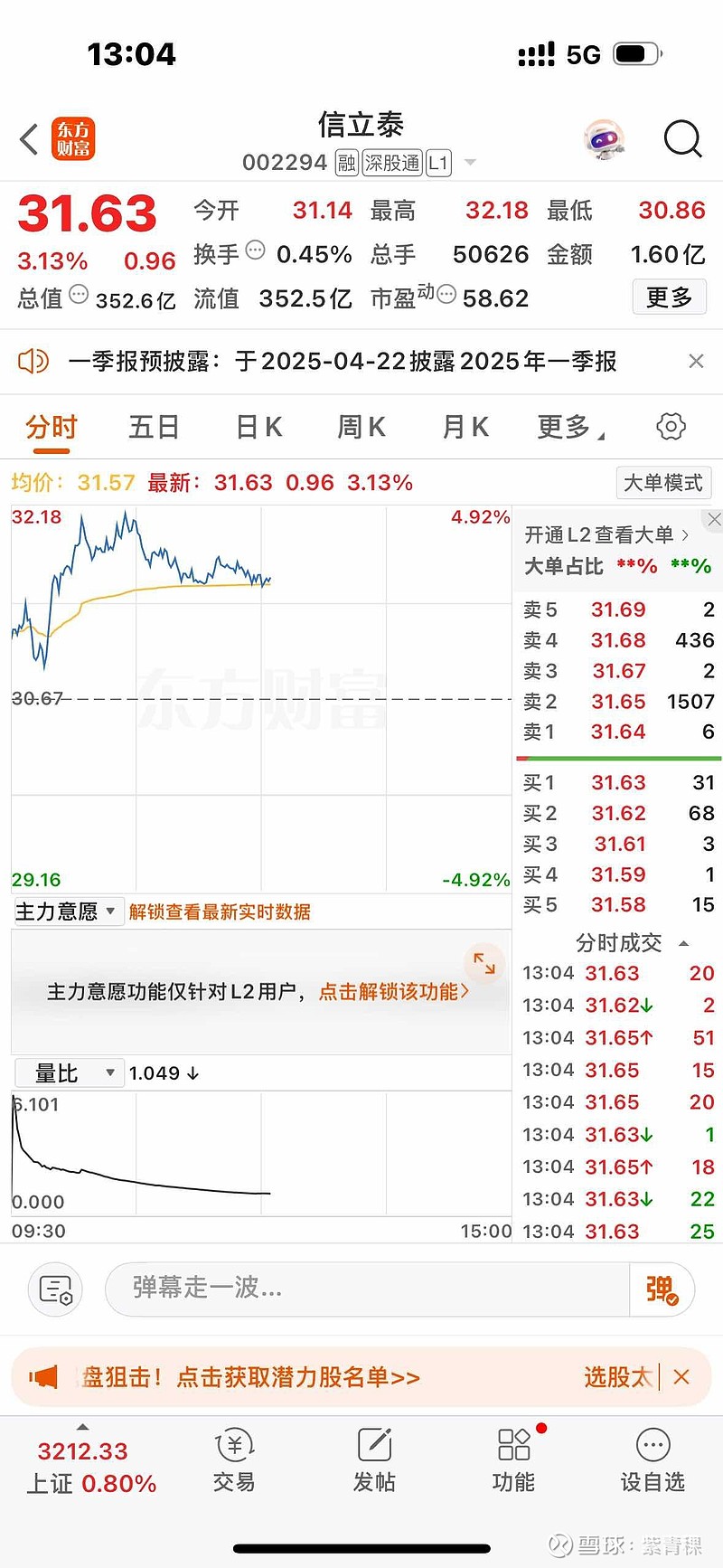 信立泰股票行情深度解析