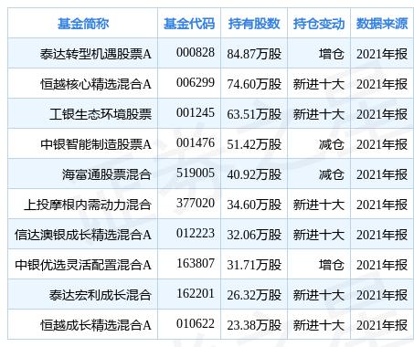 泰达股票，投资的新焦点