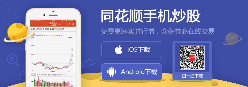 同花顺手机炒股股票软件V7，引领移动金融新时代的投资利器