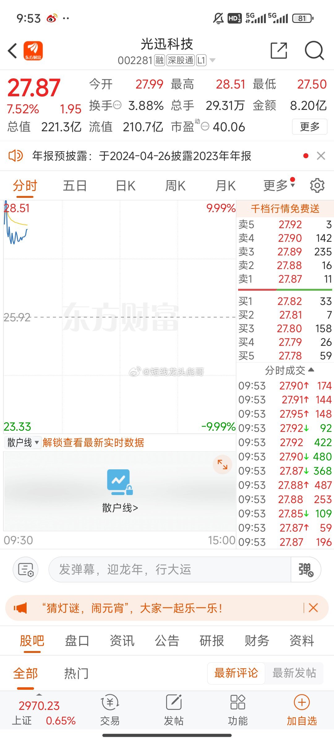 光速科技股票，探索科技前沿的投资机遇与挑战