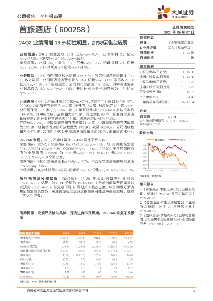 酒店板块股票的投资价值与市场分析