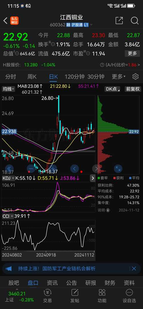 江西铜业股票600362的投资价值解析