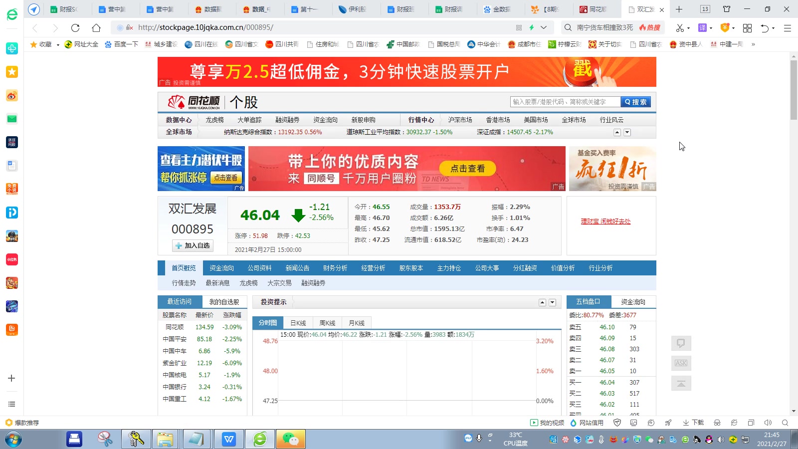 电脑版同花顺炒股软件，投资者的得力助手