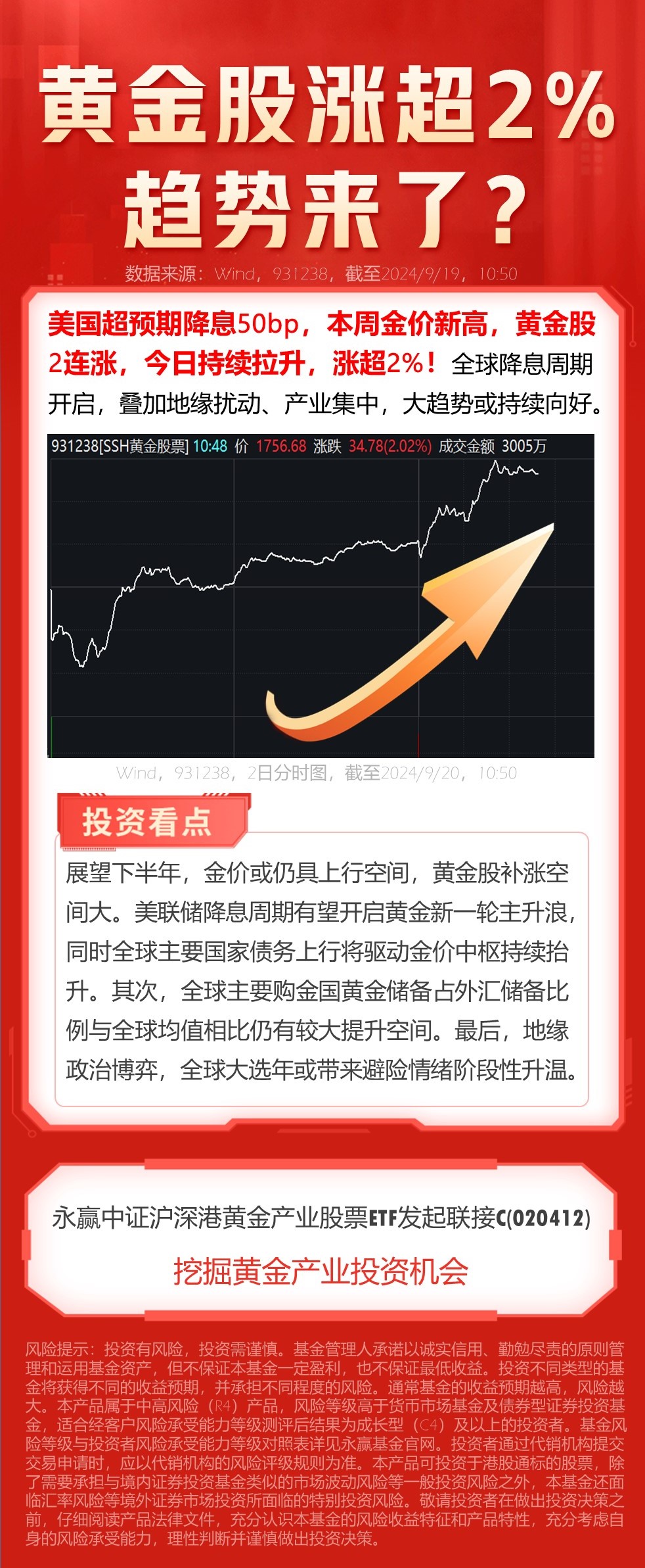 黄金股票的未来走势，还会上涨吗？